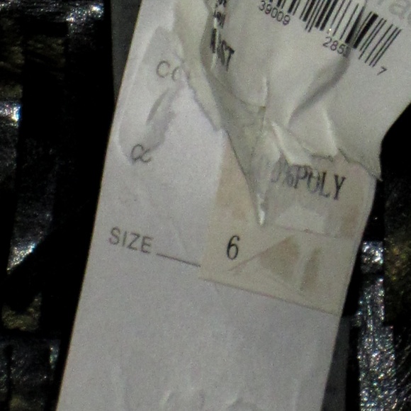 Black Fringed Leather Minidress or Long Shirt - Picture 2 of 4